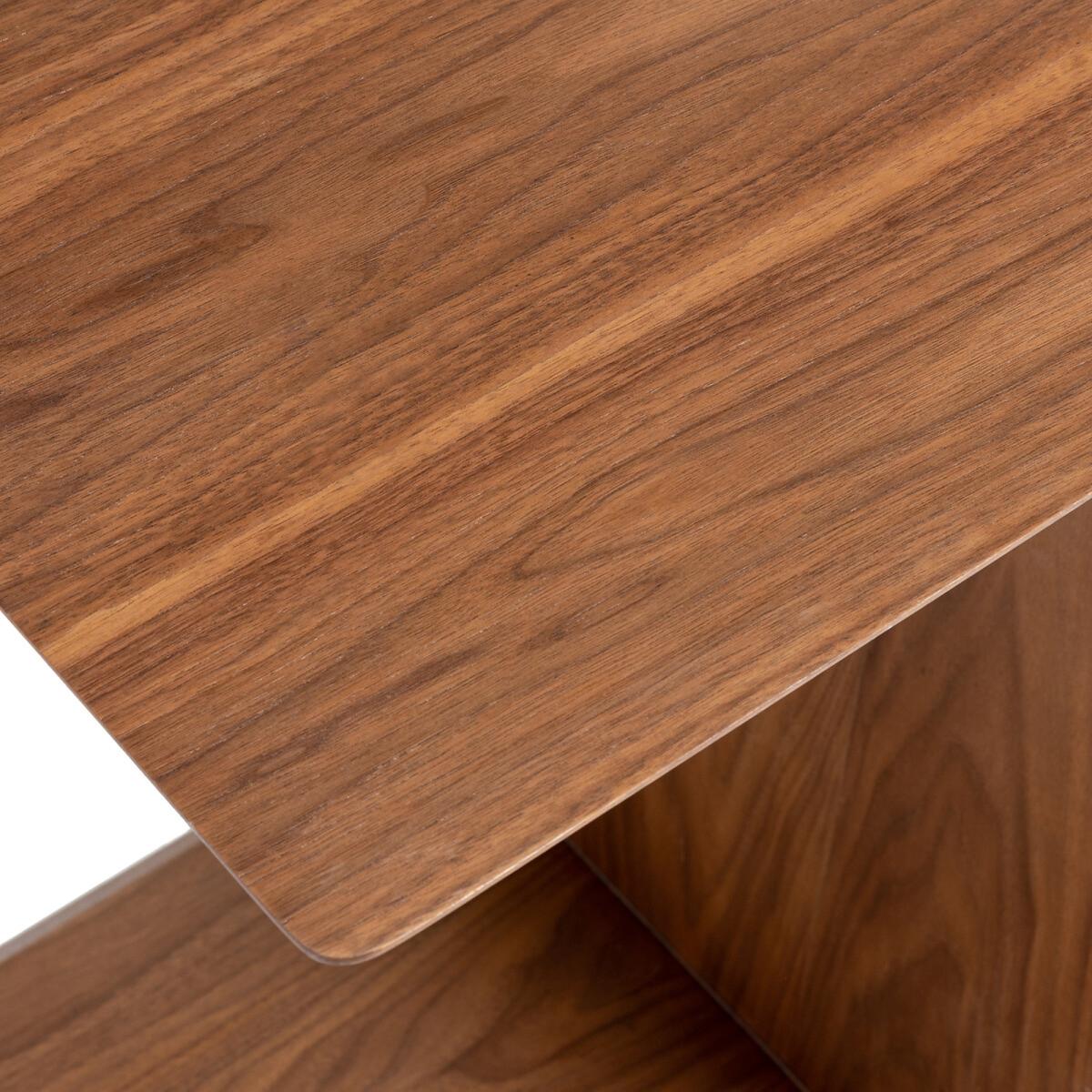 Dilba Walnut Veneer Side Table – image 4