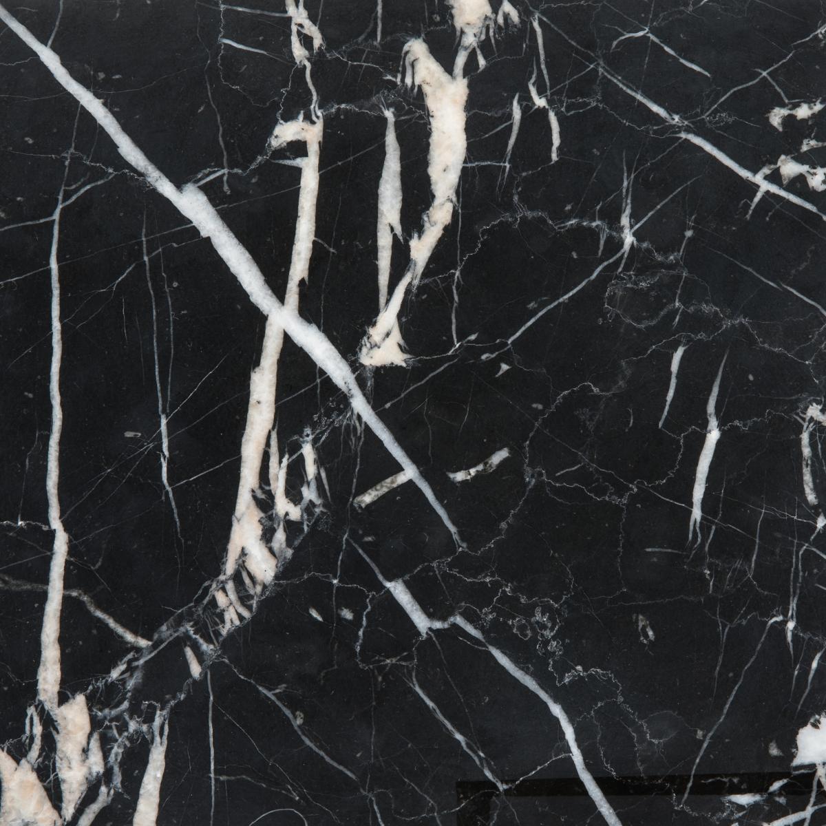 Trebor Metal & Marble Side Table by E.Gallina – image 2