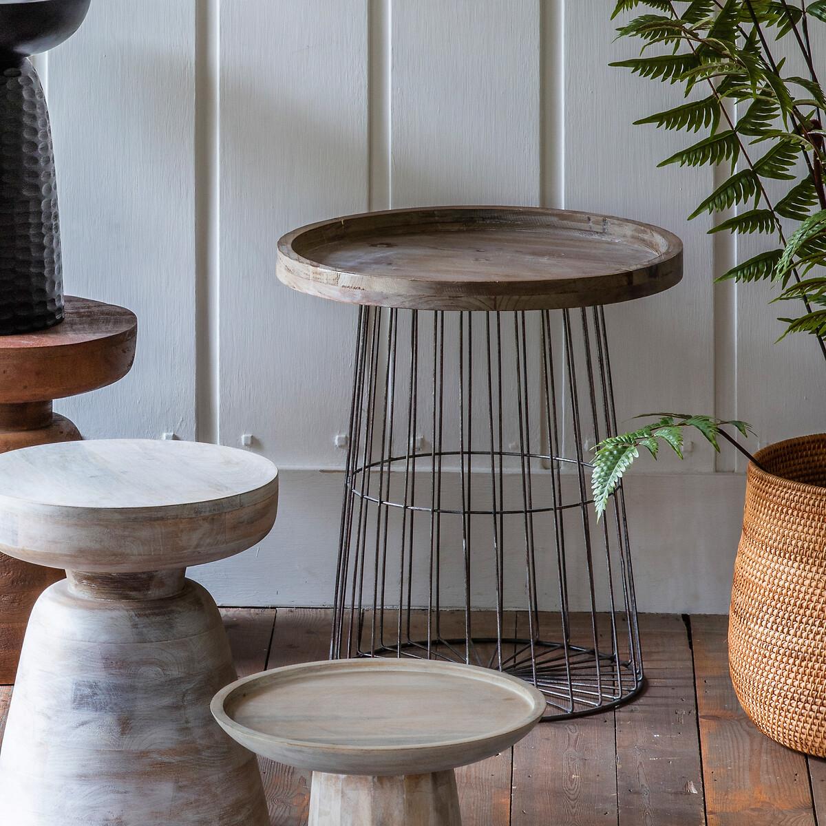 Akola Industrial Cage Side Table – image 1