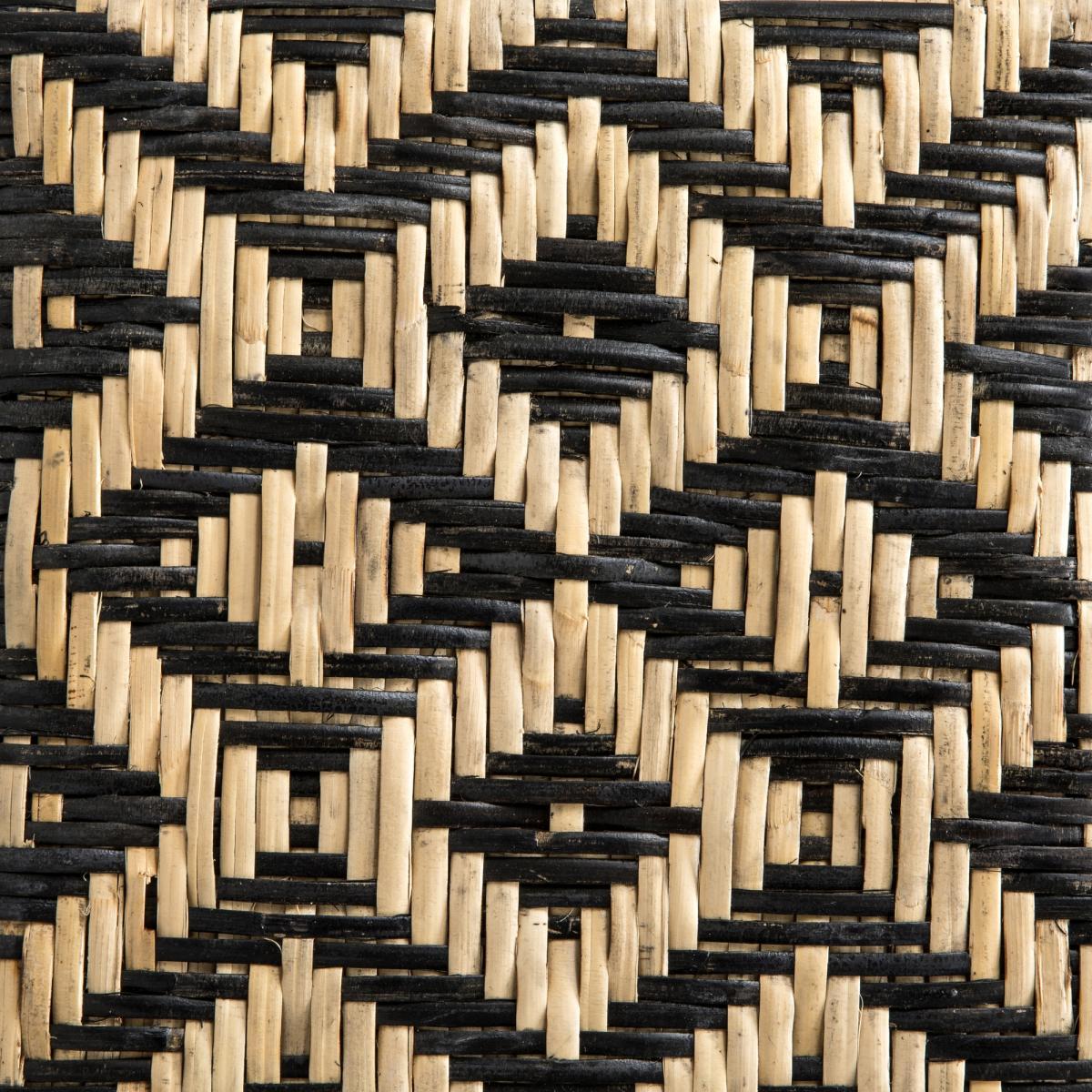 Ondoro Two-Tone Side Table in Woven Rattan – image 4