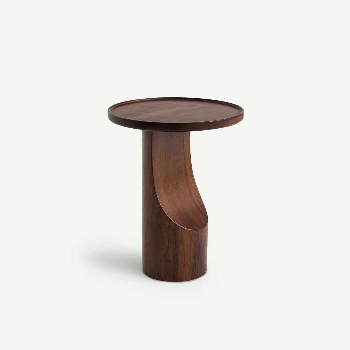 Stigido Solid Walnut Side Table – image 2