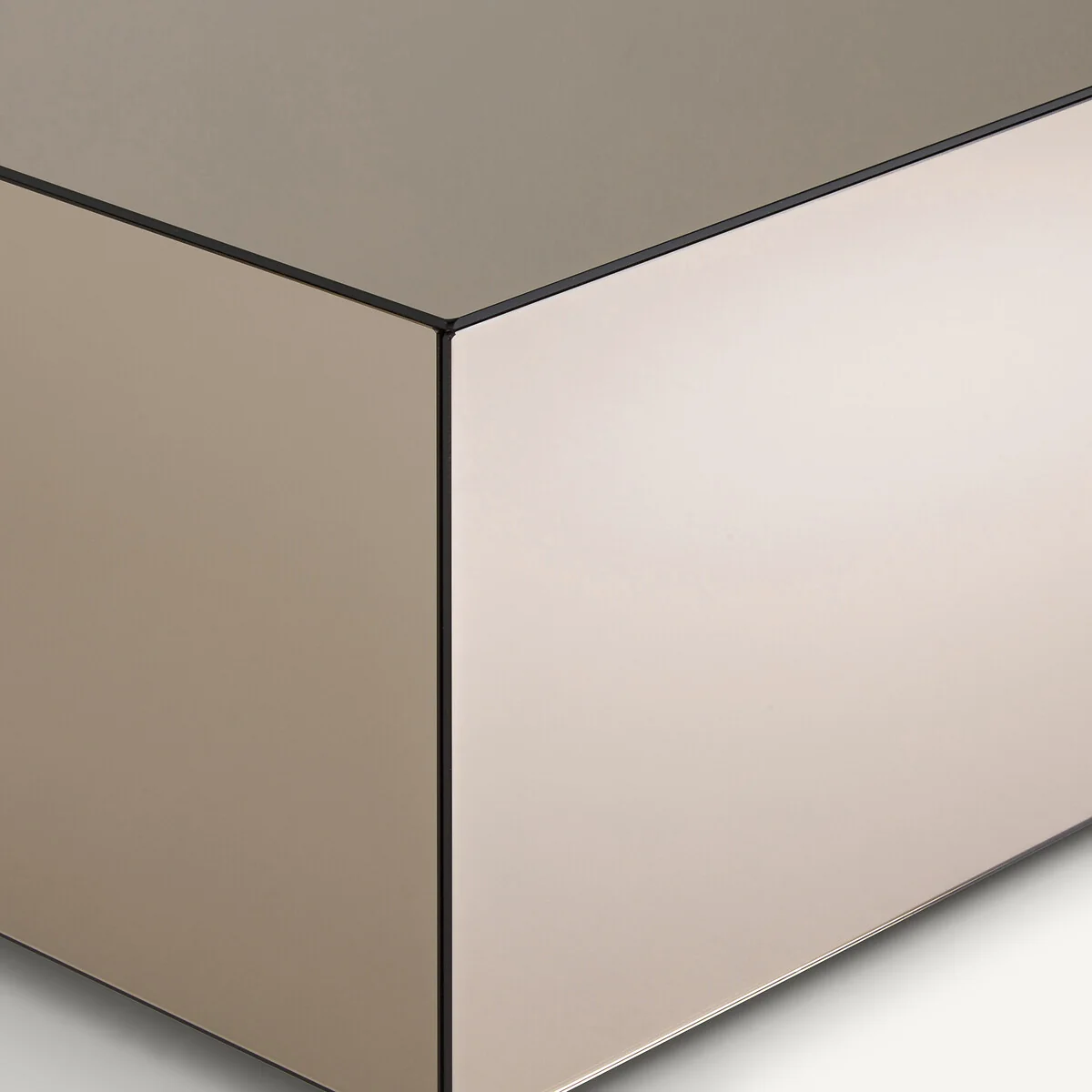 Lumir Mirrored Bedside / Side Table – image 6
