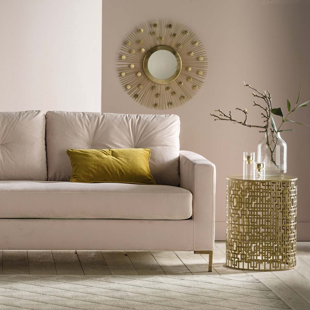 Gueishi Openwork Metal Side Table – image 5