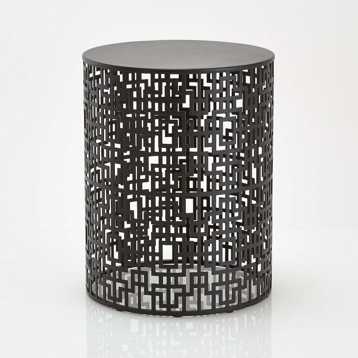 Gueishi Openwork Metal Side Table – image 1