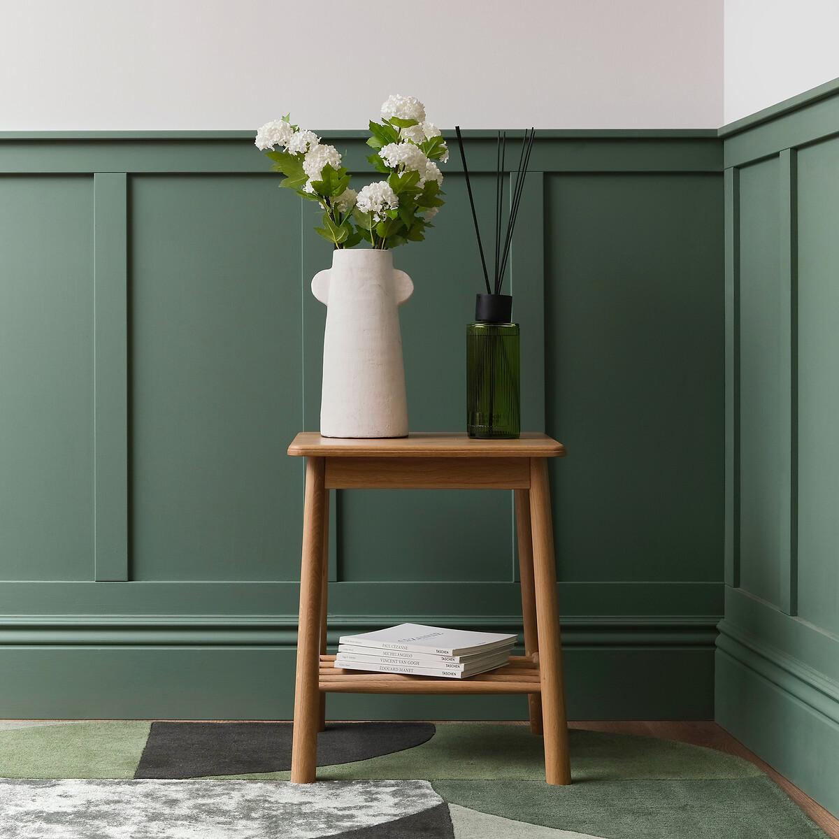 Uttara Scandi Oak Side Table with Spindle Shelf – image 4