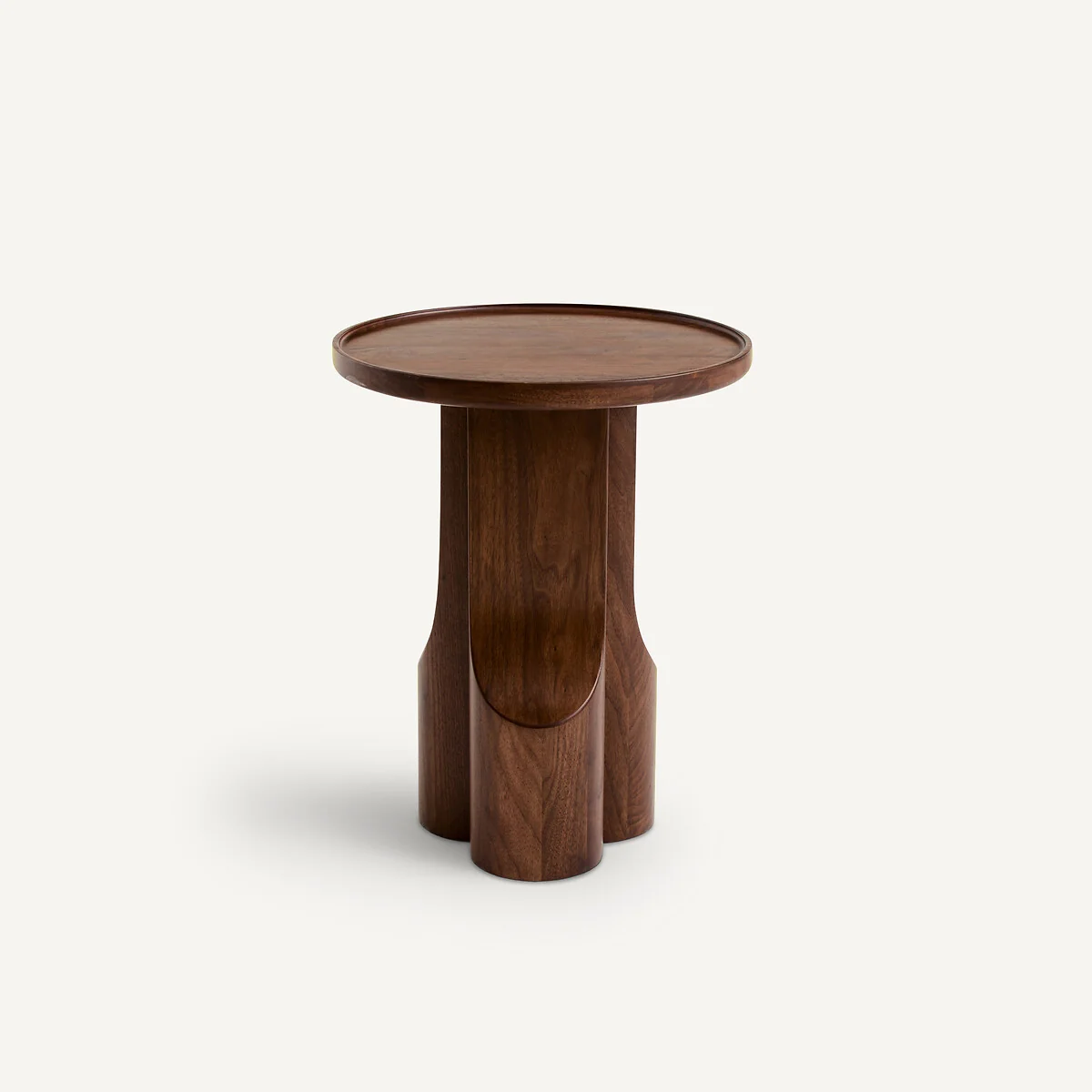 Stigido Solid Walnut Side Table – image 4