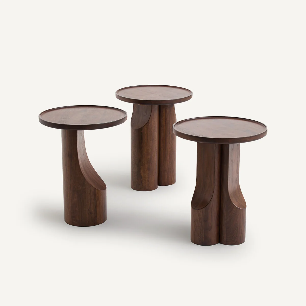 Stigido Solid Walnut Side Table – image 7