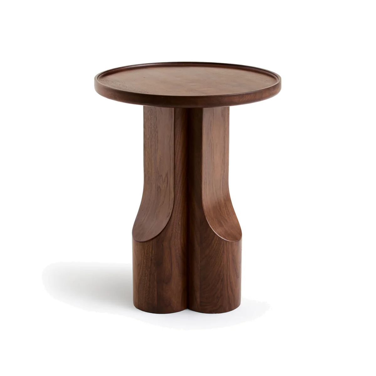 Stigido Solid Walnut Side Table – image 1