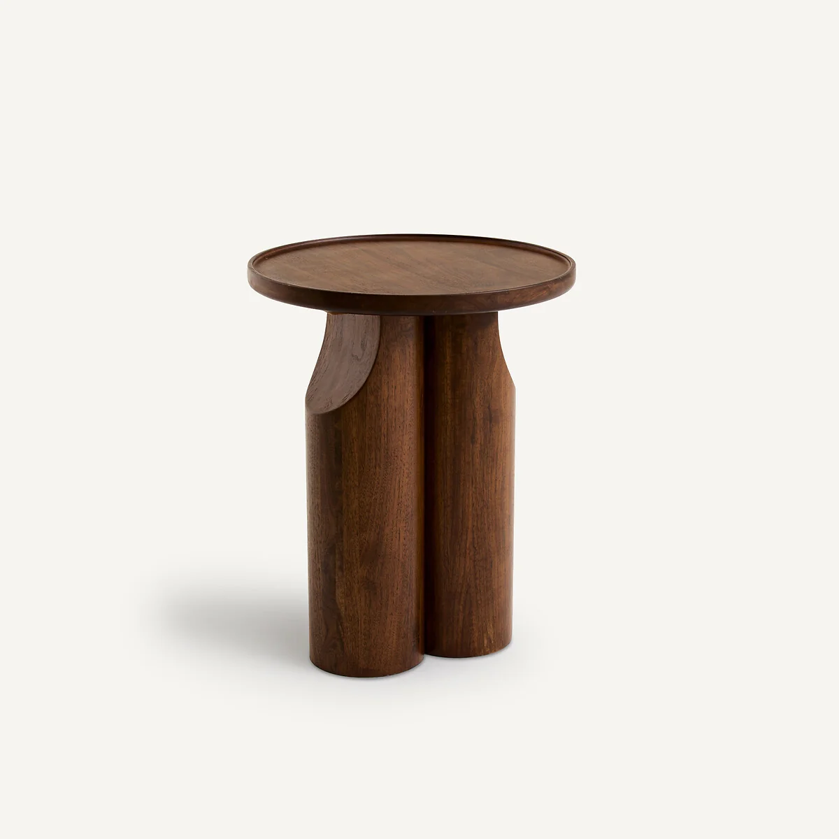 Stigido Solid Walnut Side Table – image 2