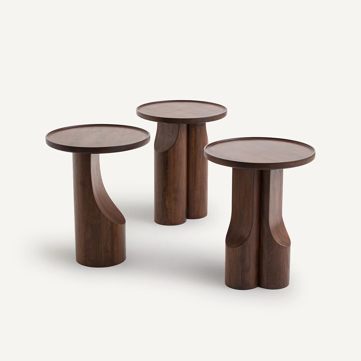 Stigido Solid Walnut Side Table – image 7
