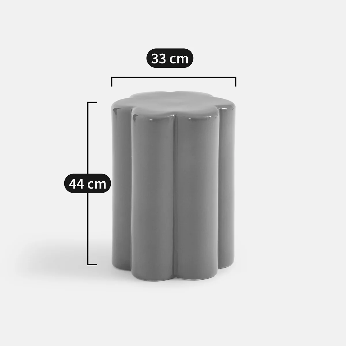Ceramic Flowers Side Table and Sofa, Jelly – image 4