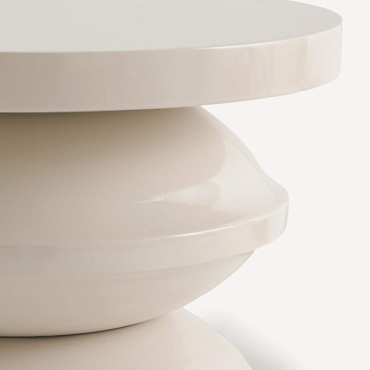 Thilde Glossy Finish Mango Wood Side Table – image 3