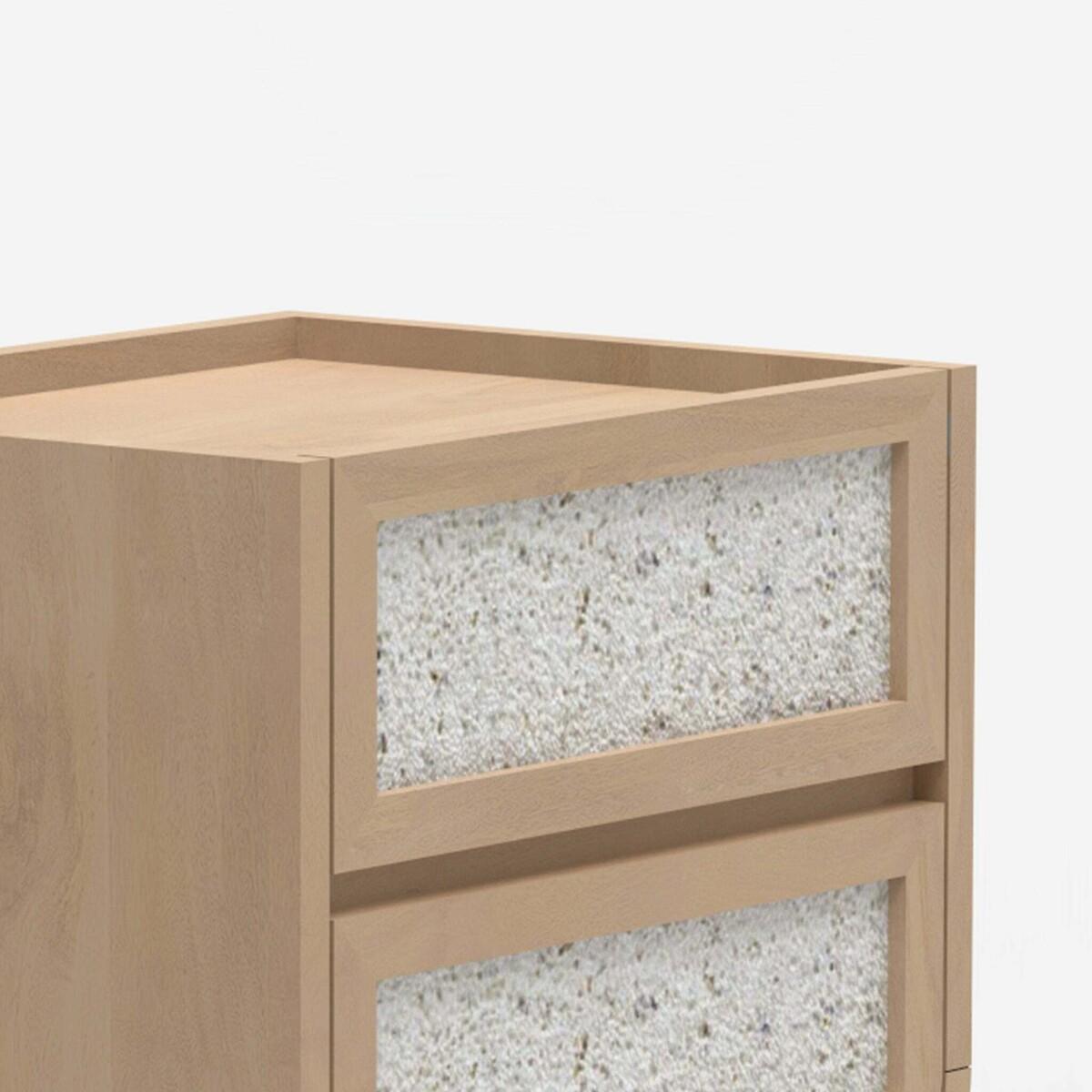 Ozen Stone & Mango Wood Side Table – image 4