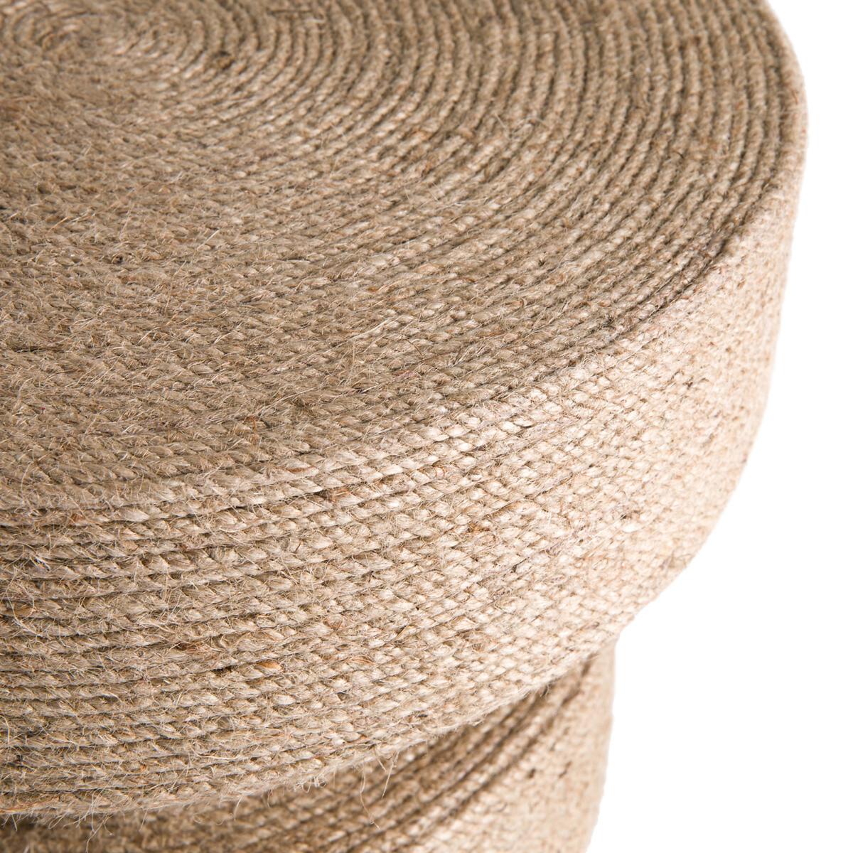 Sablas Sculptural Jute Mango Side Table – image 4