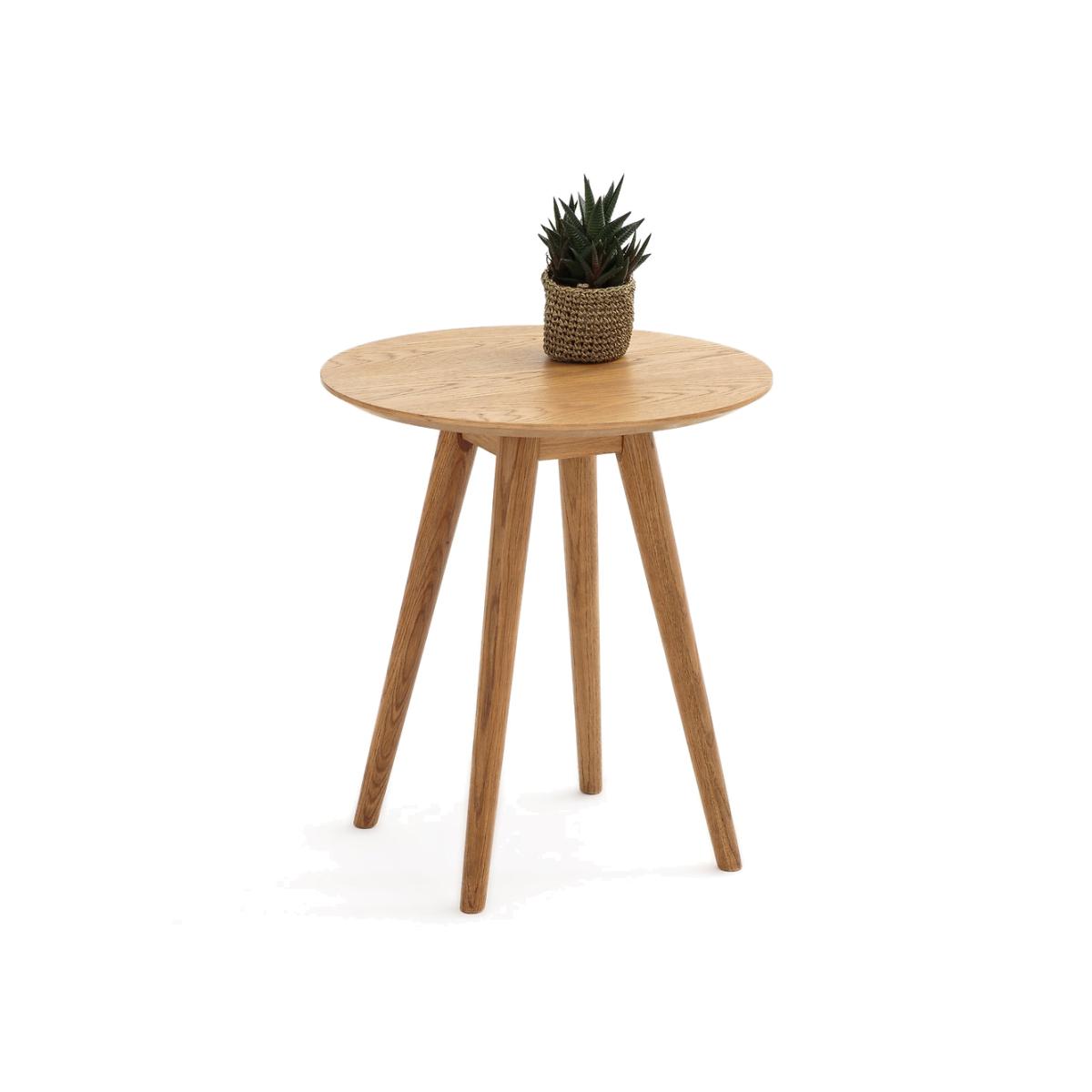 Quilda Oak Side Table – image 1