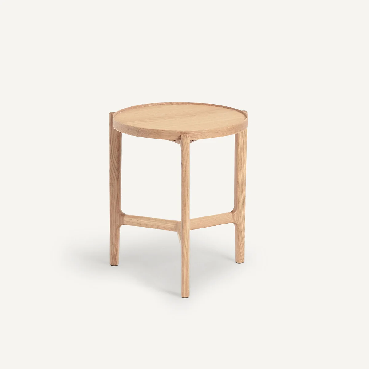 Alyasa Side Table in Oak and Oak Veneer – image 2