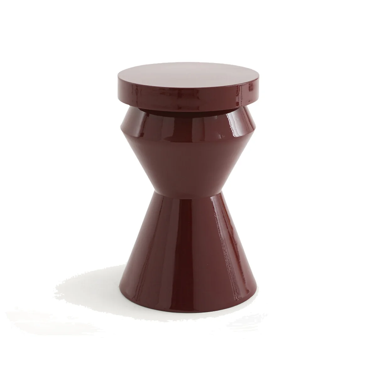 Peono Graphic Metal Side Table – image 1