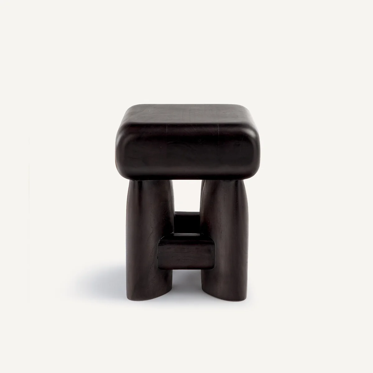 Bisco Solid Teak Side Table – image 3