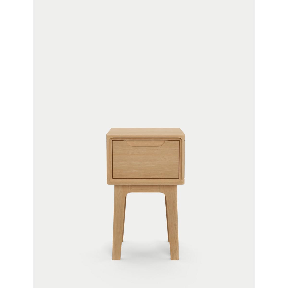 M&S Nord 1 Drawer Side Table - Oak, Oak – image 2
