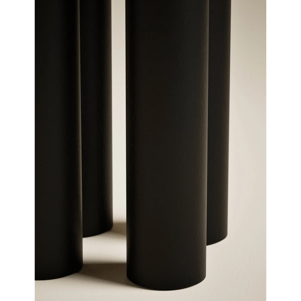 Gallery Direct Marble & Mango Wood Side Table Black Mix – image 7