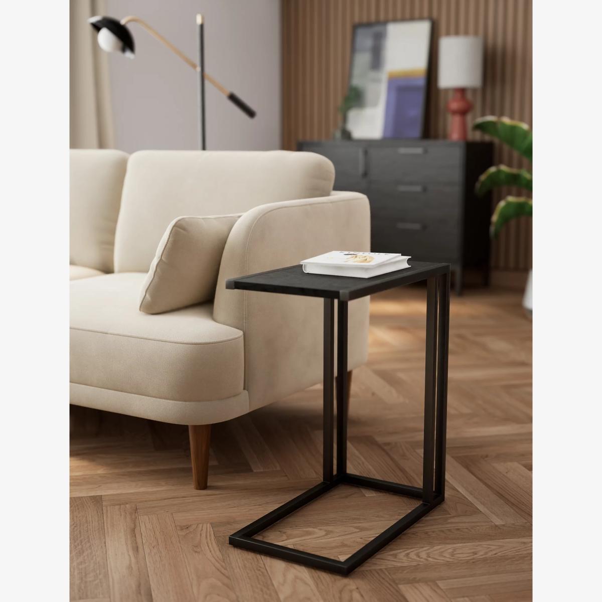 M&S Brookland Side Table - Black, Black,Black Mix – image 1
