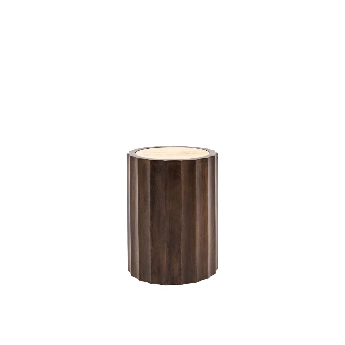 Gallery Direct Cascia Side Table Dark Brown – image 2
