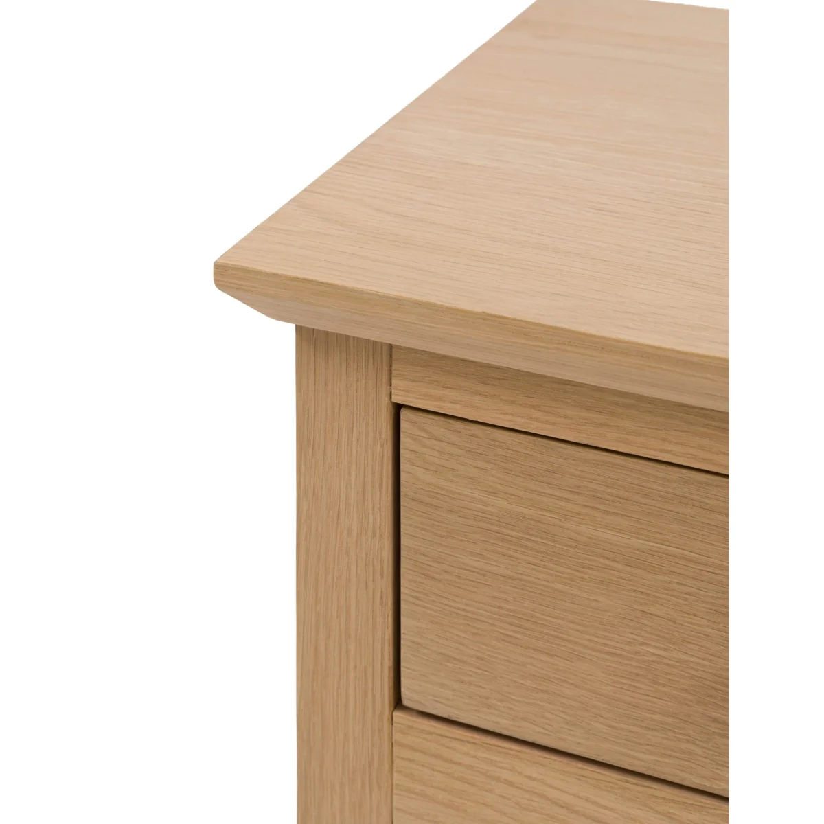 Gallery Direct Rye Oak Veneer 1 Drawer Side Table Natural – image 9