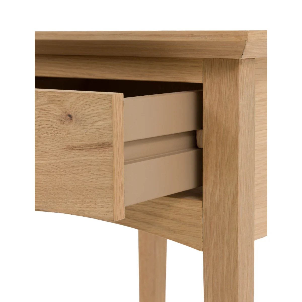 Gallery Direct Rye Oak Veneer 1 Drawer Side Table Natural – image 10
