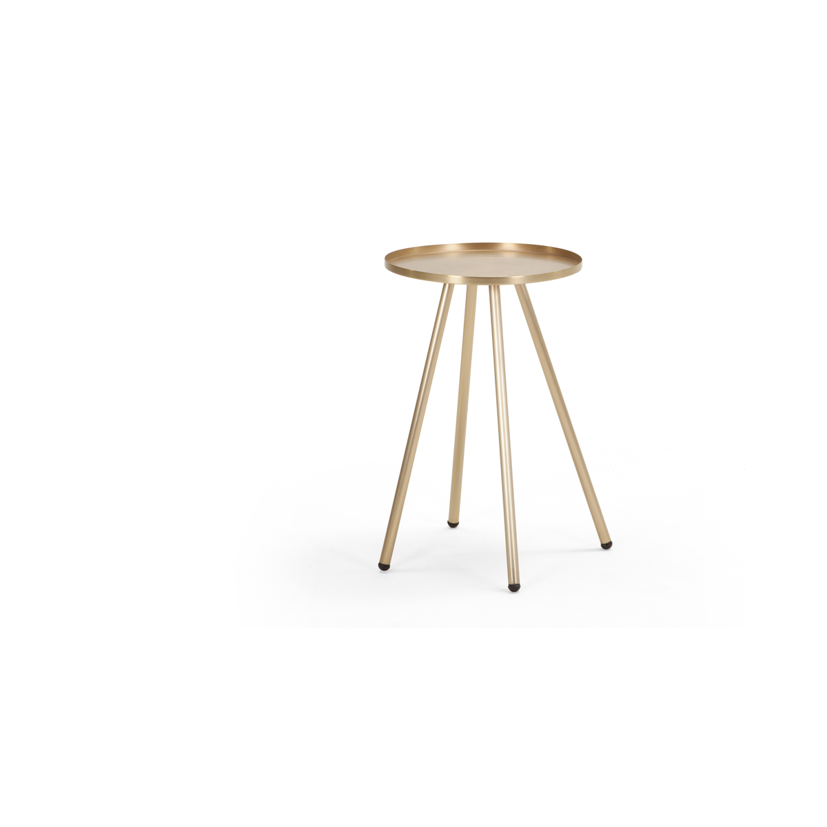 Alana Bedside Table, Brushed Brass – image 2