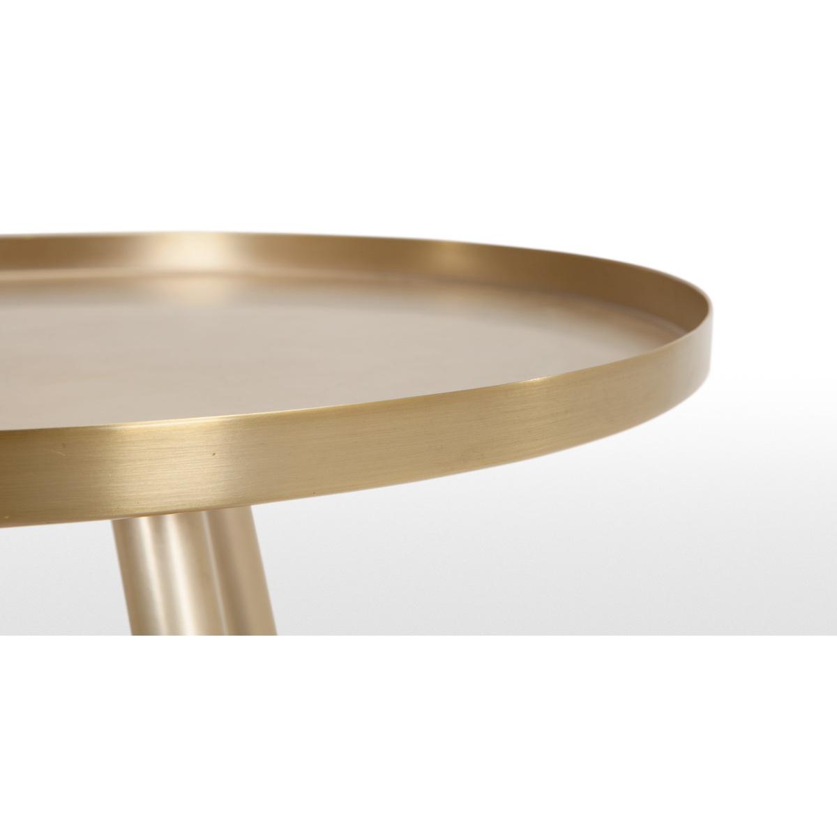 Alana Bedside Table, Brushed Brass – image 4