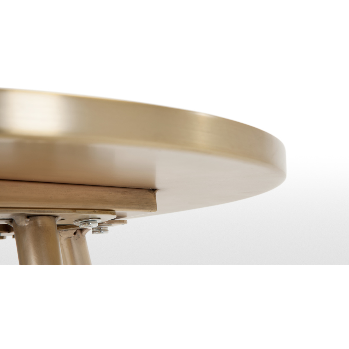 Alana Bedside Table, Brushed Brass – image 5