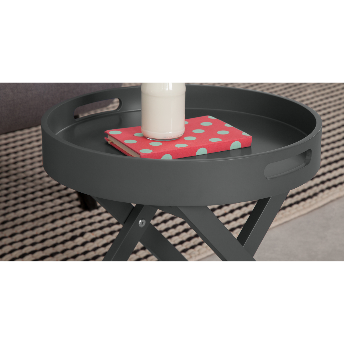 MADE Essentials Liam Side Table, Grey – image 3