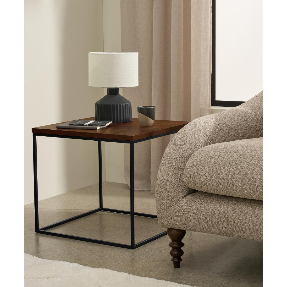 Deme Side Table, Rust Effect – image 3