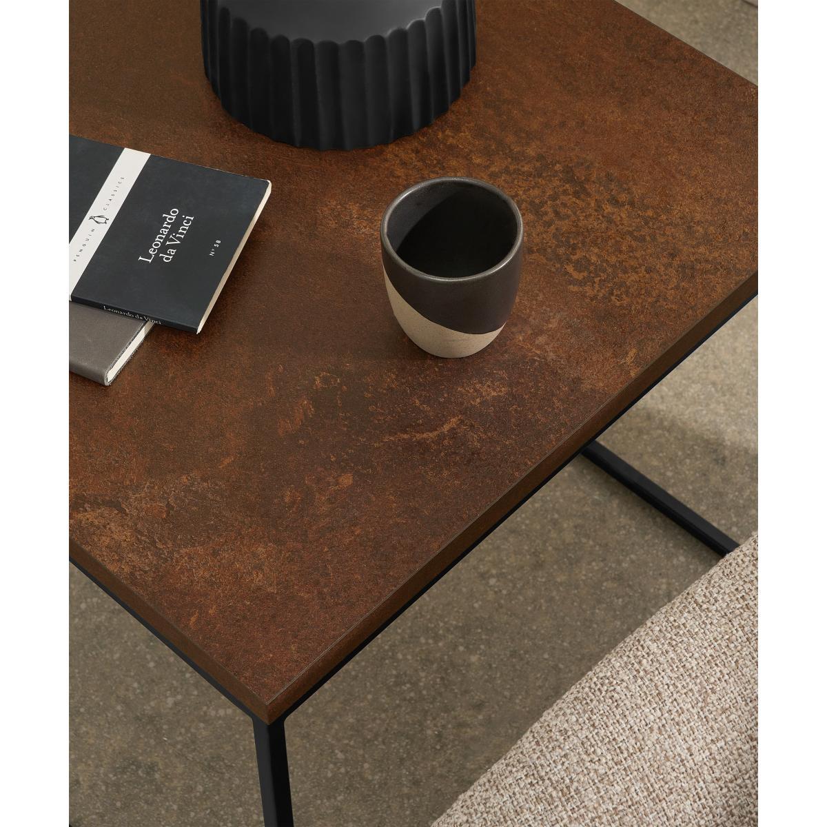 Deme Side Table, Rust Effect – image 4