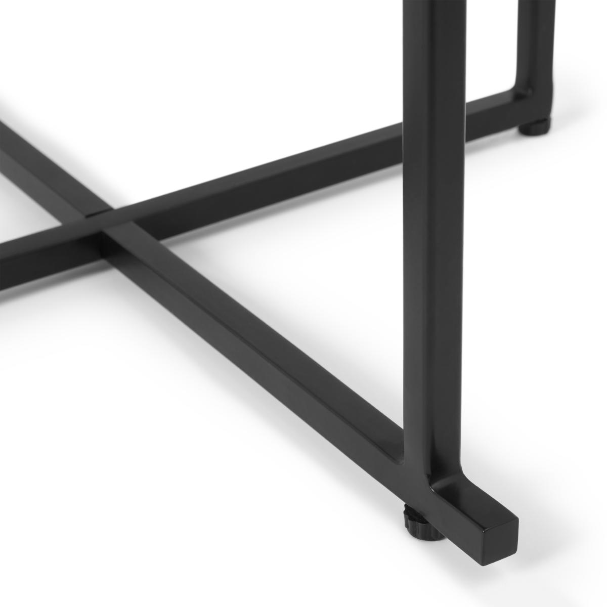 Morland Side Table, Oxidised Brass – image 12
