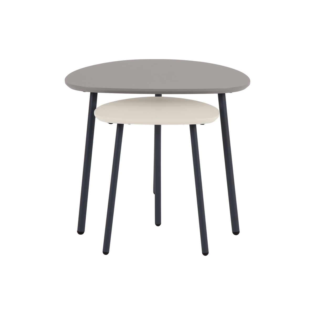 Nyla Nesting Tables, Tonal Grey – image 2