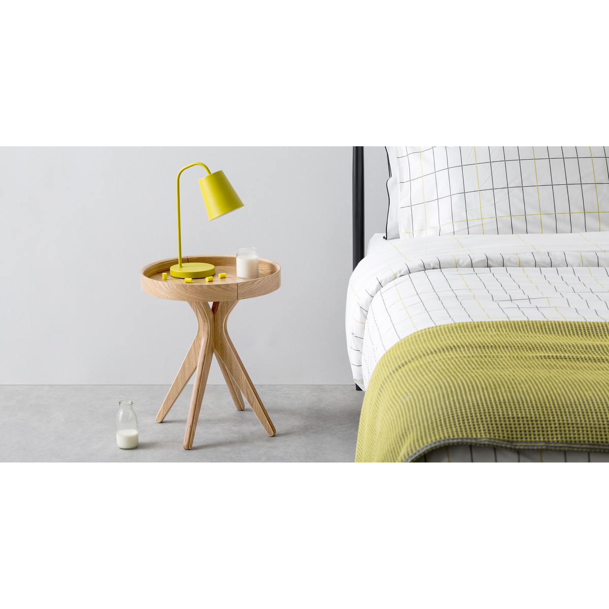 MADE Essentials Pieta Bedside Table, Plywood – image 3