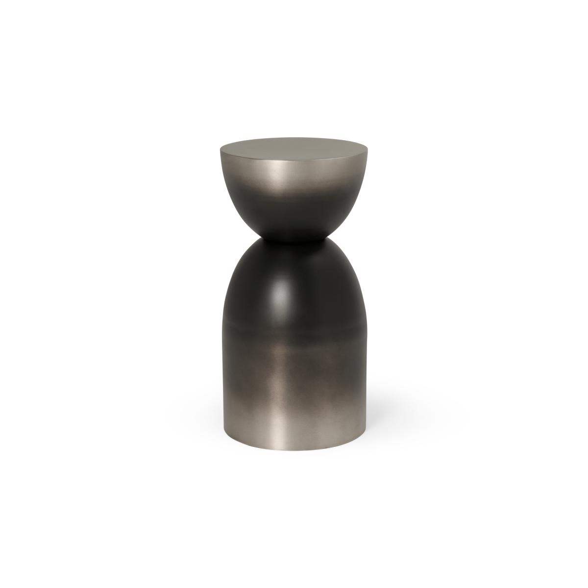 Sulta Side Table, Silver & Black Ombre – image 2
