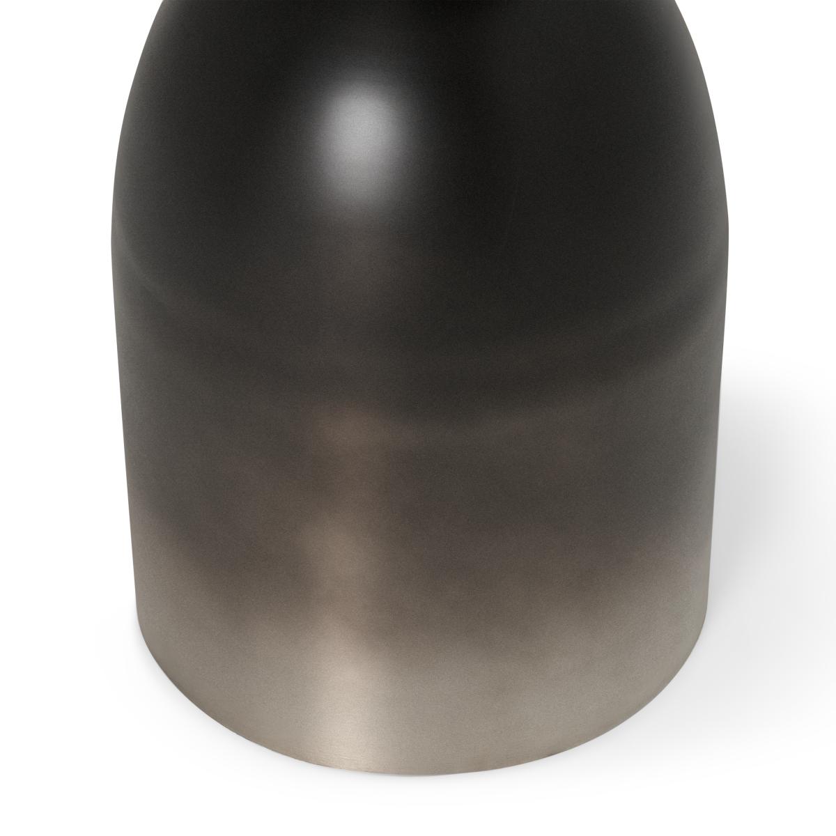 Sulta Side Table, Silver & Black Ombre – image 10