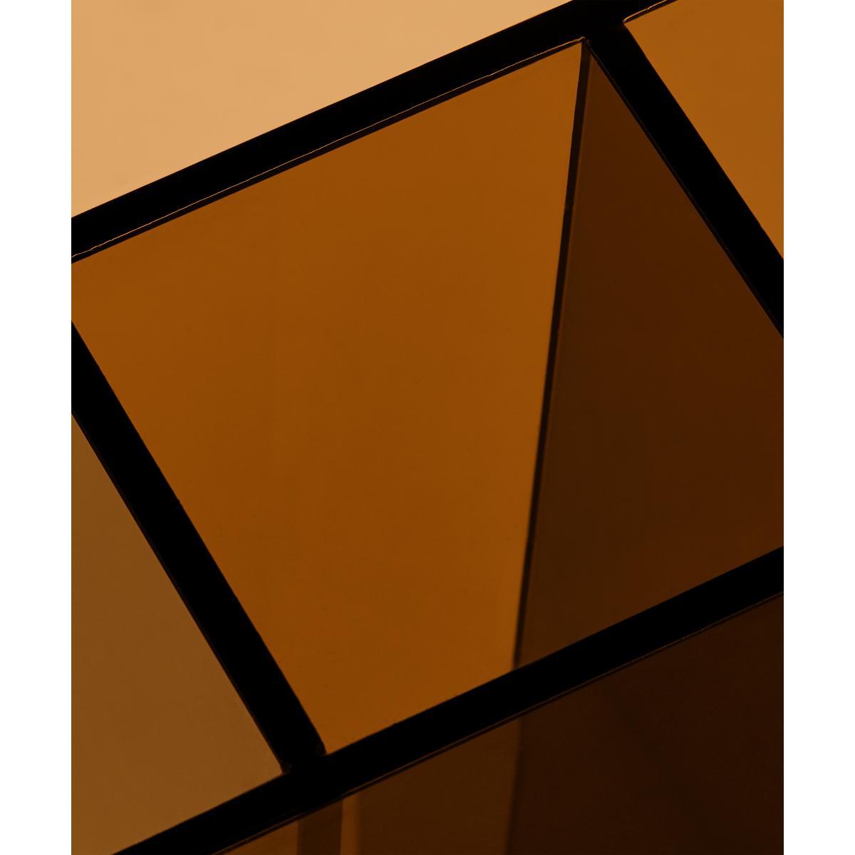 Oki Side Table, Caramel Glass – image 7
