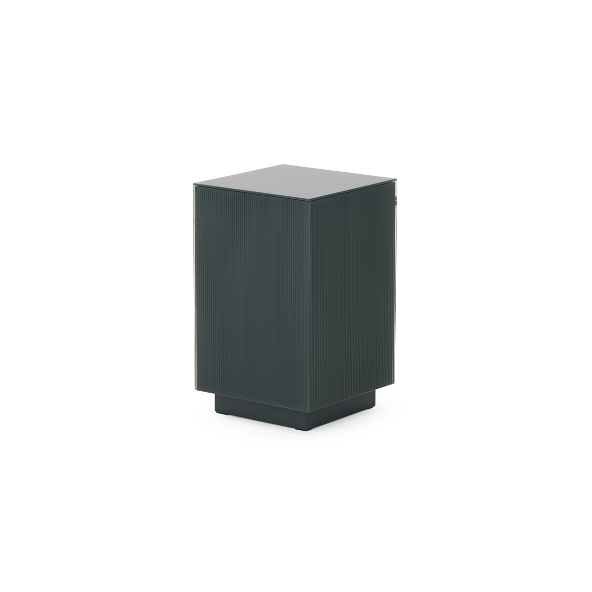 Cosmo Side Table, Grey Glass – image 8