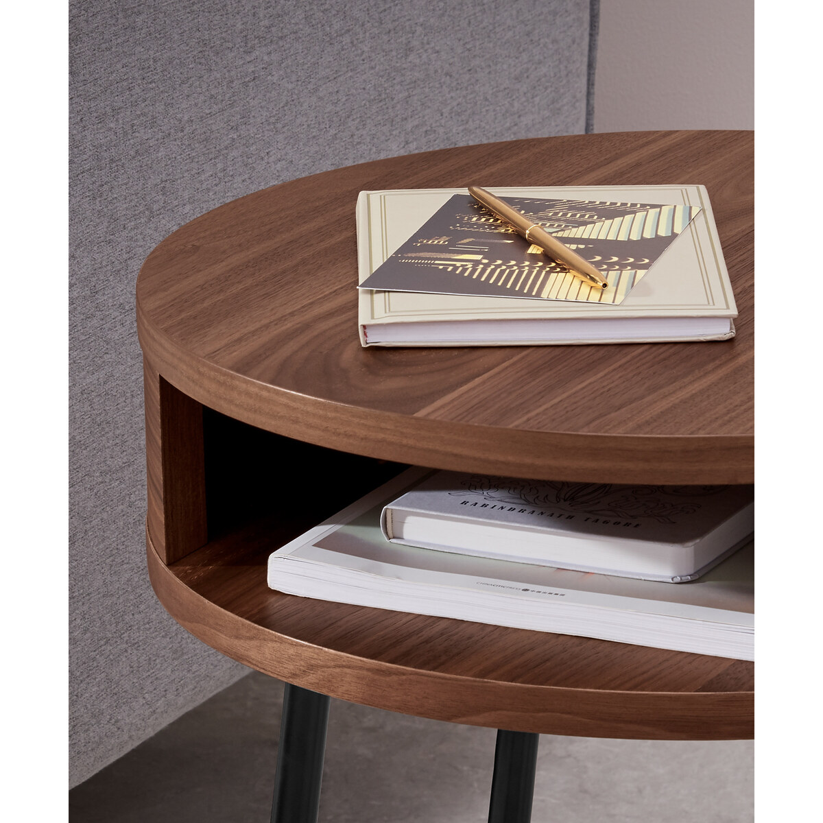 Pendelbury Side Table, Walnut – image 4