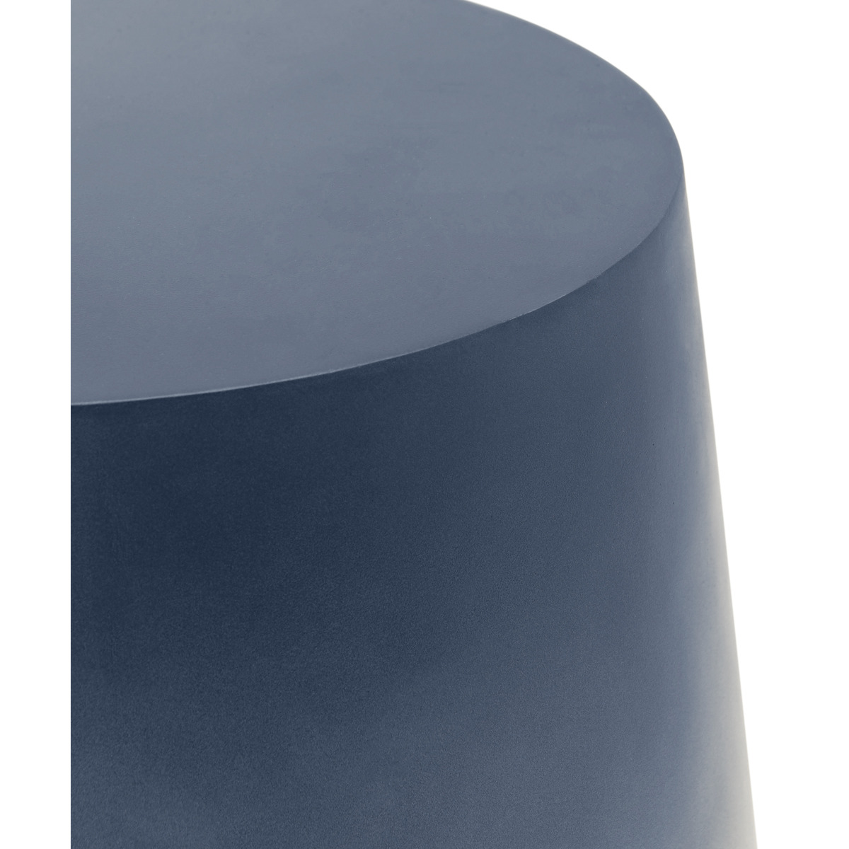 Kugel Garden Side Table, Blue Concrete – image 5