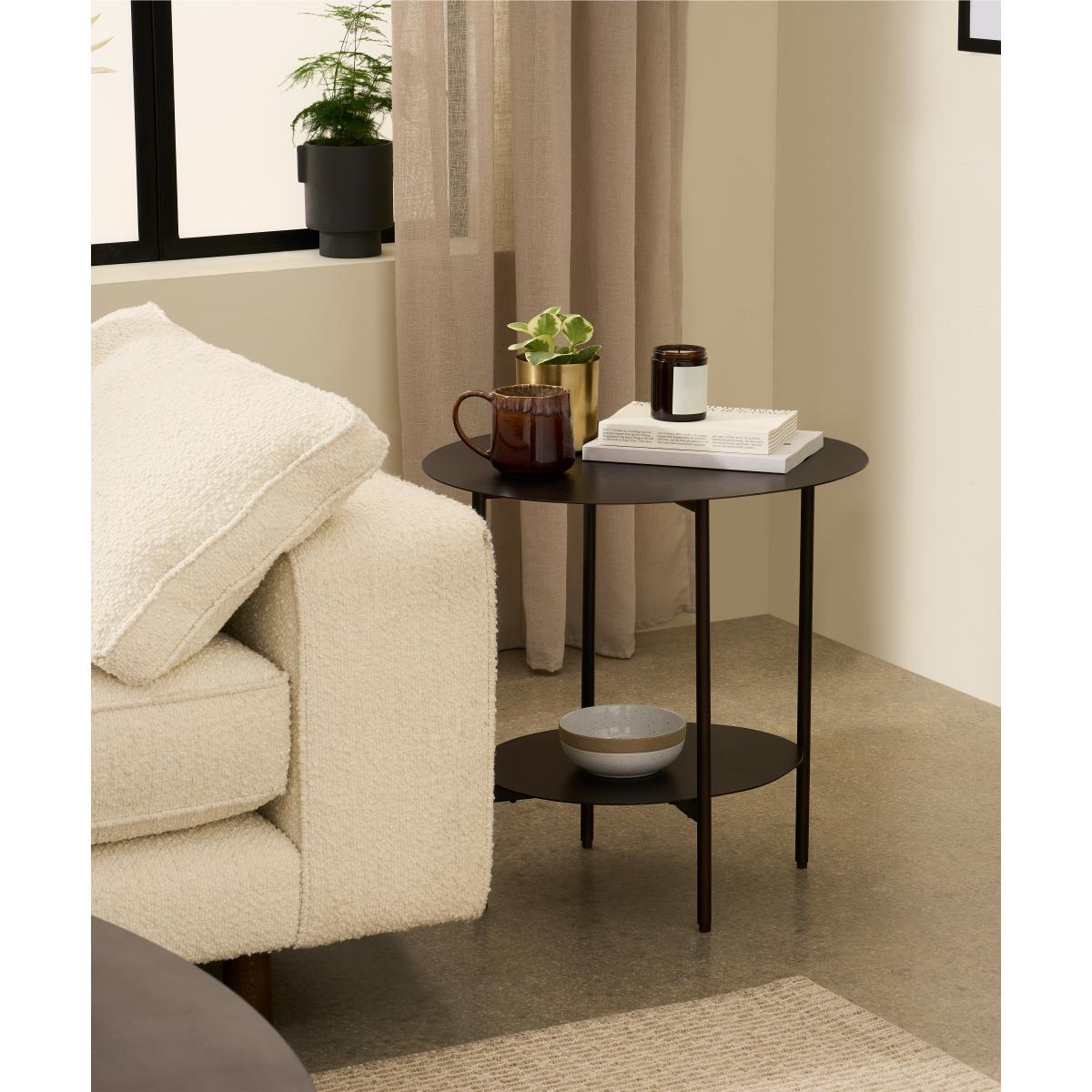 Tayen Side Table, Aged Bronze – image 3