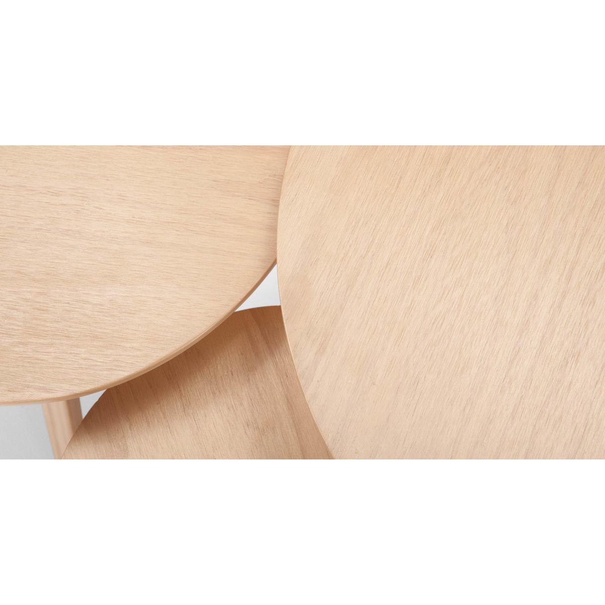 Set of 3 Orion Side Tables, Natural – image 7