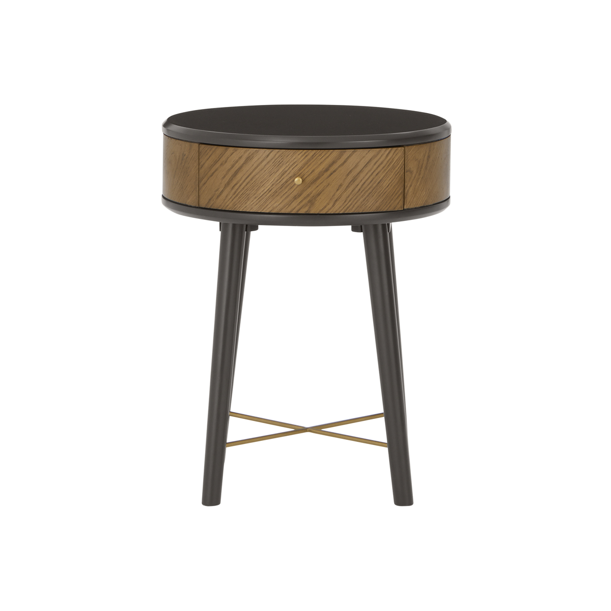 Belgrave Side Table With Drawer, Dark Stained Oak – image 8