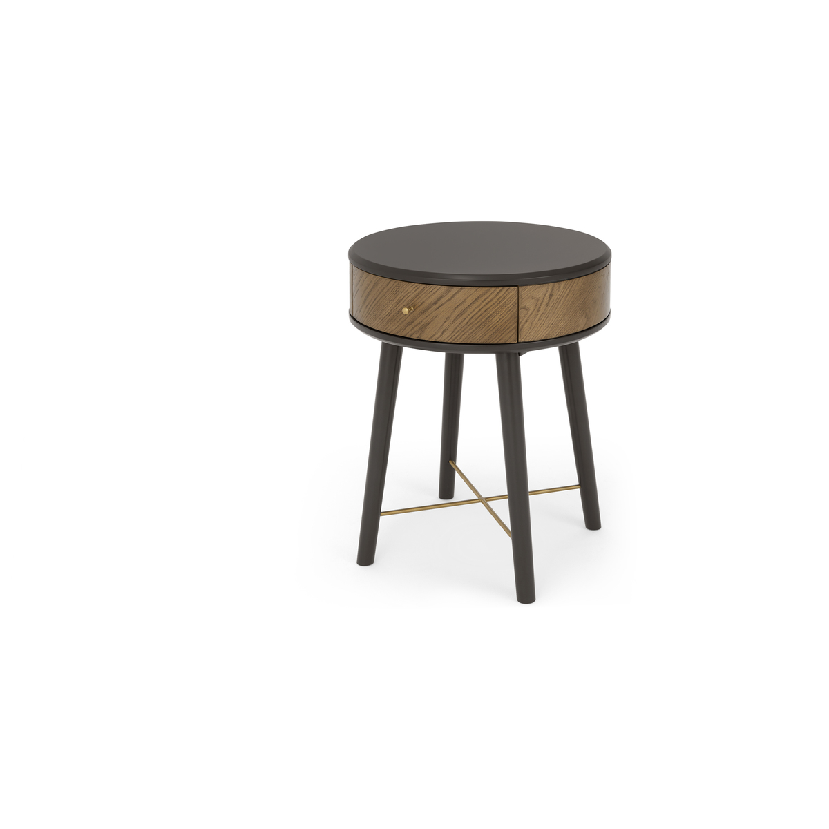 Belgrave Side Table With Drawer, Dark Stained Oak – image 9