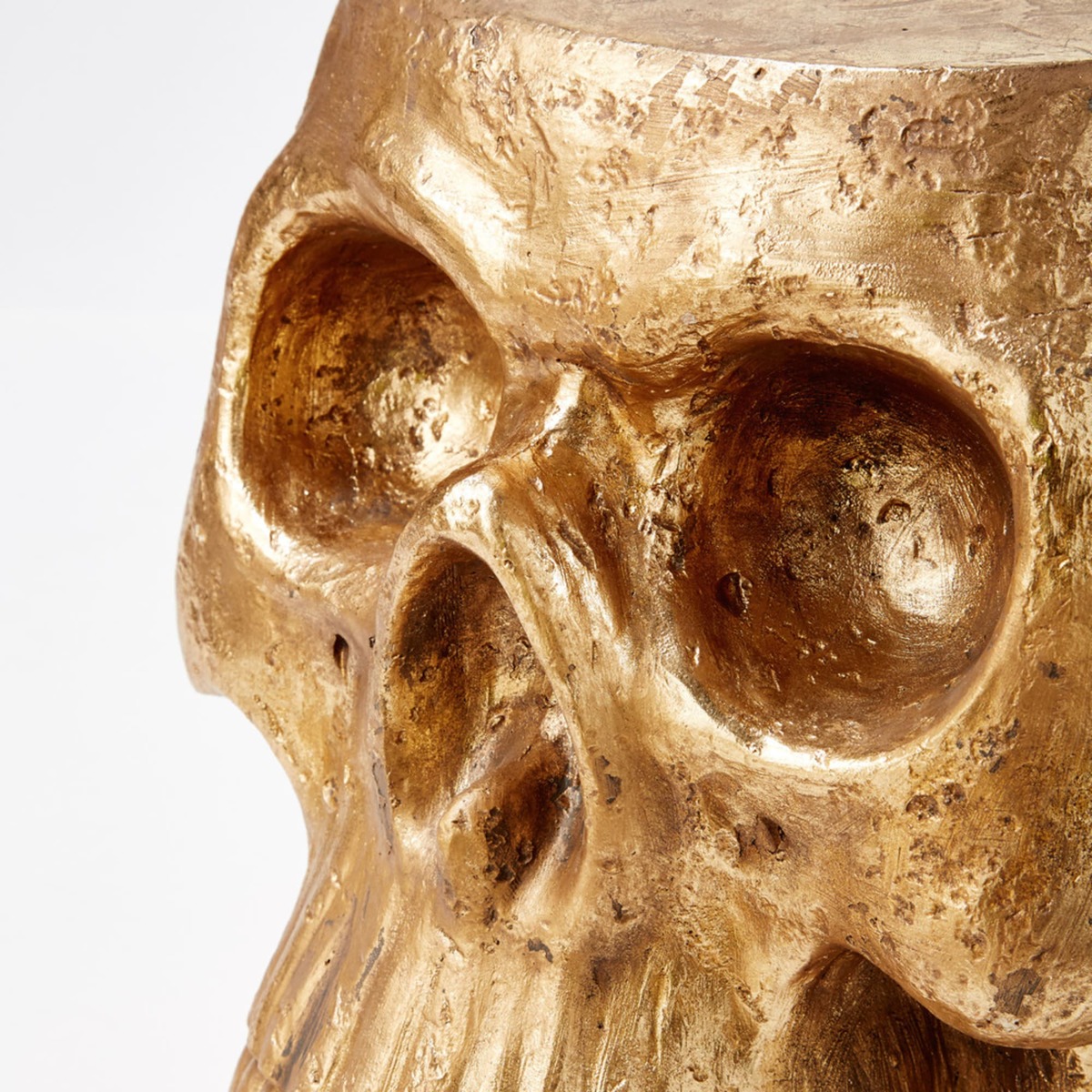 Gold Skull End Table – image 3