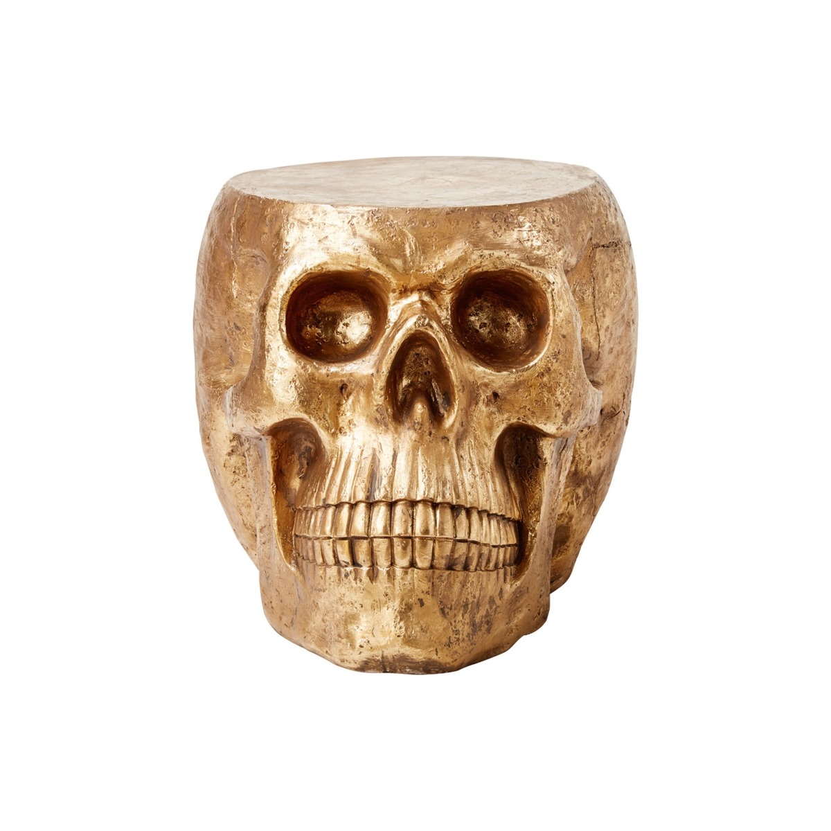 Gold Skull End Table – image 2