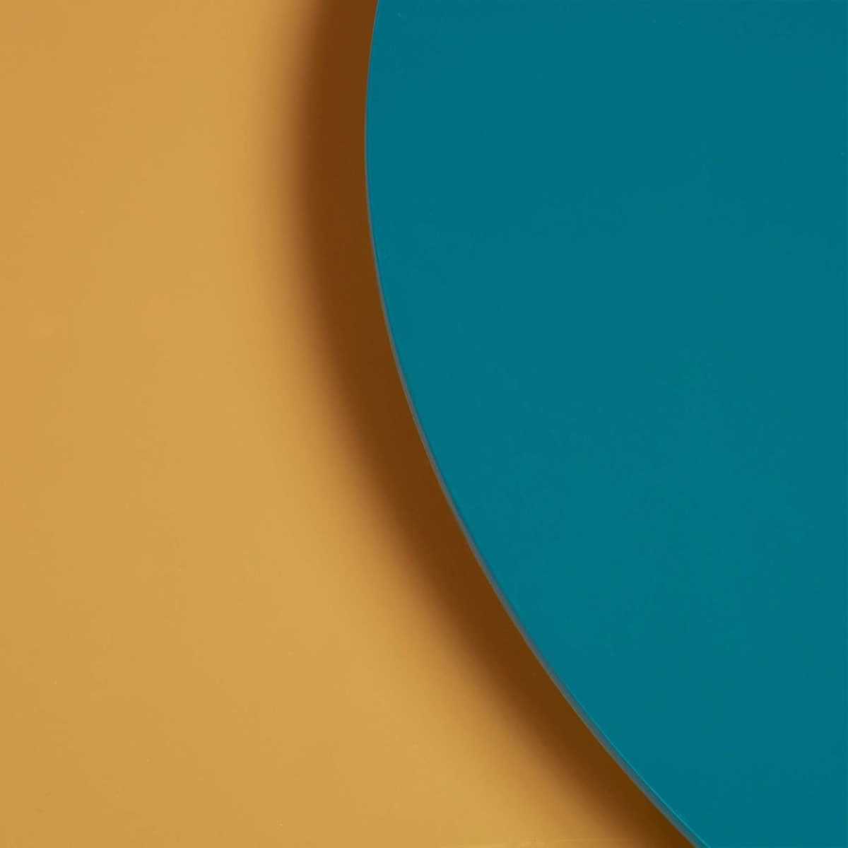 Tricoloured Vintage Nest of Tables Fjord – image 3